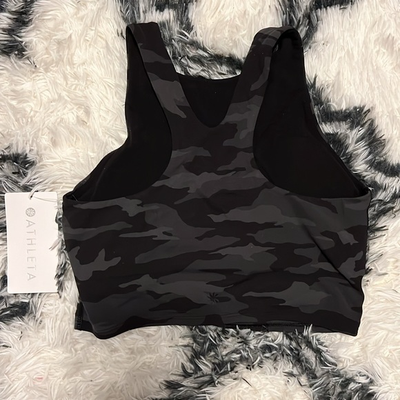 Athleta A-C Conscious Crop Printed Top - Picture 2 of 2